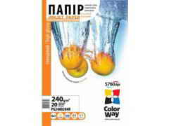 Купить Фотобумага к МФУ/Принтеру Colorway 10x15 ПГ 240г/м-20л глянцевая