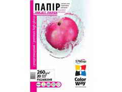 Купить Фотобумага к МФУ/Принтеру Colorway 10x15 ПШГ 260г/м-20л суперглян.шелк