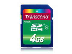 Купить Карта памяти Transcend SDHC 4GB Class4