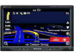 Купить Авторесивер Shuttle SDVN-7050 Green/Black FM Антена