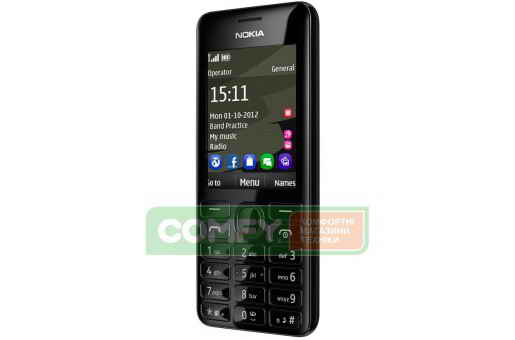 Фото - Мобильный телефон Nokia 206 Black