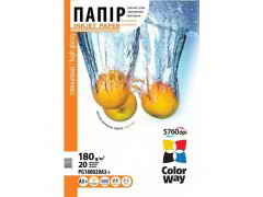 Купить Фотобумага к МФУ/Принтеру Colorway 10x15 ПГ 180г/м-20л глянцевая