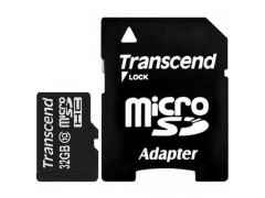 Купить Карта памяти microSD Transcend microSDHC 32GB Class 10 ULTIMATE+adapter