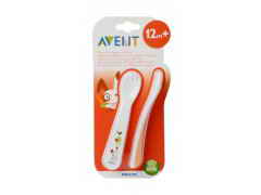 Купить Детские ложечка и вилочка 12 мес+  Philips SCF712/00 