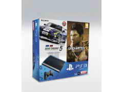 Купить Консоль стационарная Sony PS3 500Gb Super Slim+GT5+Uncharted 3