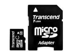 Купить Карта памяти Transcend microSD 2GB+SD adapter
