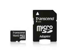 Купить Карта памяти Transcend microSDHC 16GB Class 10 ULTIMATE+adapter